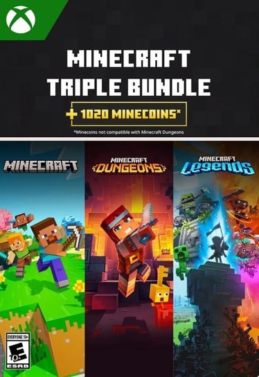 Minecraft Triple Bundle (Xbox One / Xbox Series) Microsoft