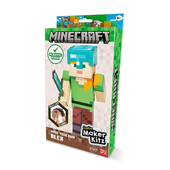 Minecraft zbuduj figurkę Alexa Bladez toyz
