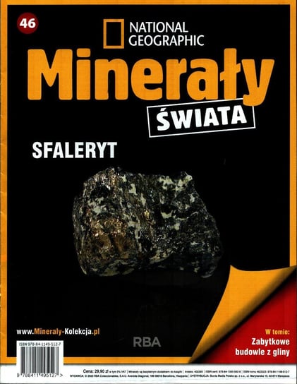 Minerały Świata Kolekcja National Geographic Reedycja Burda Media Polska Sp. z o.o.