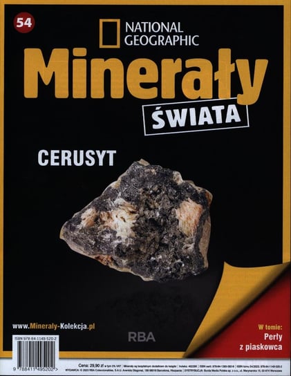 Minerały Świata Kolekcja National Geographic Reedycja Burda Media Polska Sp. z o.o.