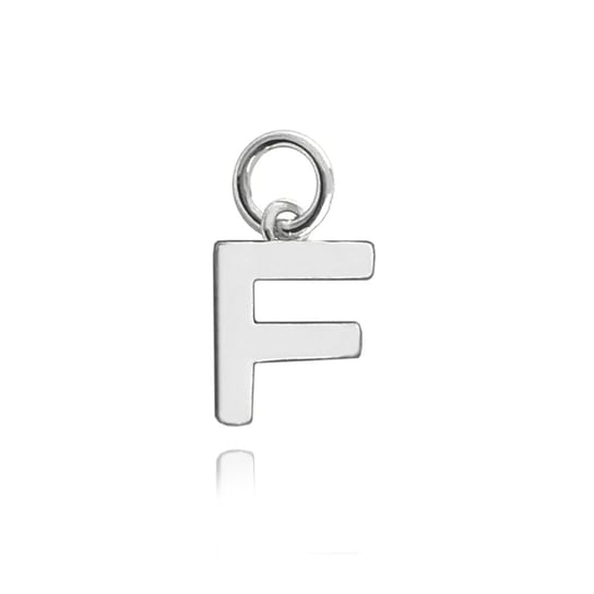 MINET Srebrny wisiorek mała litera „F” MINET