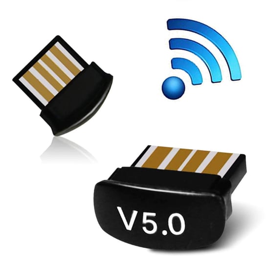 Mini Adapter Bluetooth 5.0 + EDR USB 2.0 Dongle 20m Inna marka