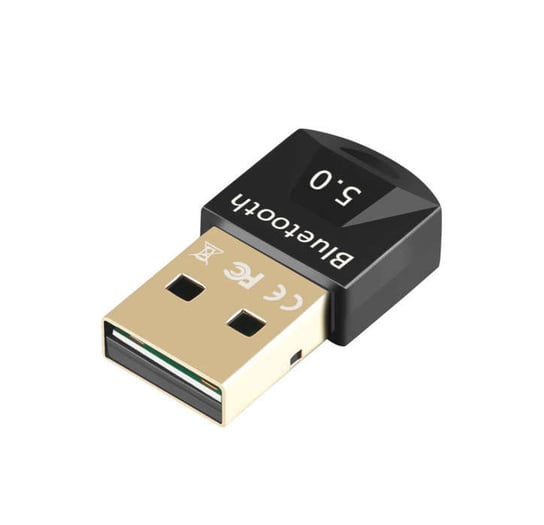 Mini Adapter Bluetooth 5.0 Usb Odbiornik Nadajnik Do Komputera Czarny Bestphone