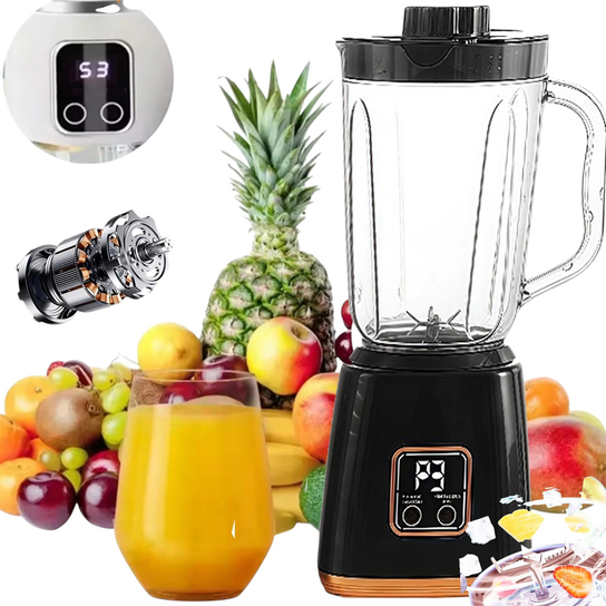 Cwc Mini Blender MINI BLENDER DUŻA MOC 50W 750ML WYŚWIETLACZ LED 3 TRYBY PRACY ...
