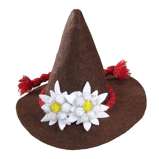 Mini czapka bawarska, brązowa Winmann