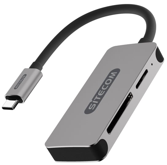 Mini czytnik kart pamięci SITECOM MD-066, USB-C, SD, MicroSD Sitecom