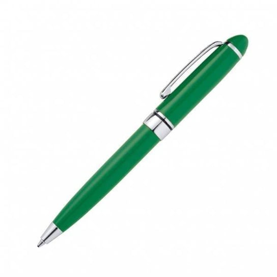 Mini-długopis metalowy ELIZABETH TOWN, zielony Basic