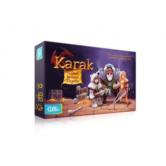 Mini dodatek do gry Karak: Sidhar, Kirima & Elspeth, gra planszowa,Albi Albi