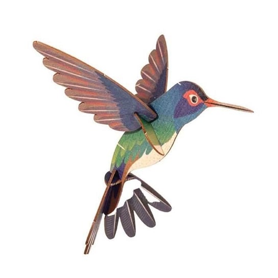 Mini drewniany model kolibra 3D do złożenia Pirouette Cacahouète