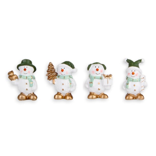 Mini Figurka Bałwanka, Christmas Magic, W Czterech Pozach, 4,5x2 cm Empik