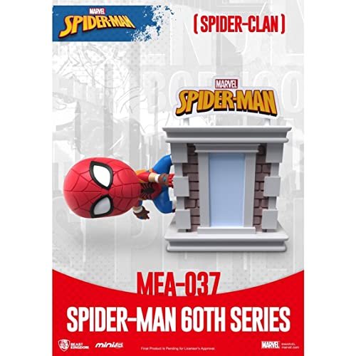 Mini Figurka Jajko Atak Marvel Spider-Man Spider-Clan Seria 60. Rocznica Grupo Erik