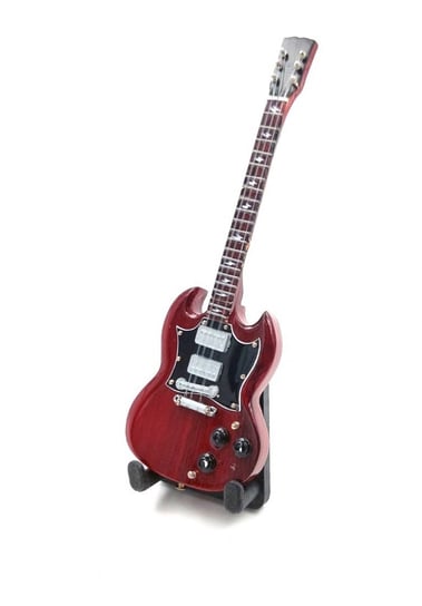 Mini gitara 15cm - BMG-008 w stylu Angus Young GIFTDECO