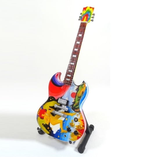 Mini gitara Eric Clapton z drewna mahoniowego GIFTDECO