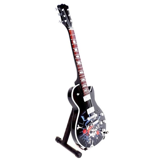 Mini gitara Guns N Roses z drewna mahoniowego GIFTDECO
