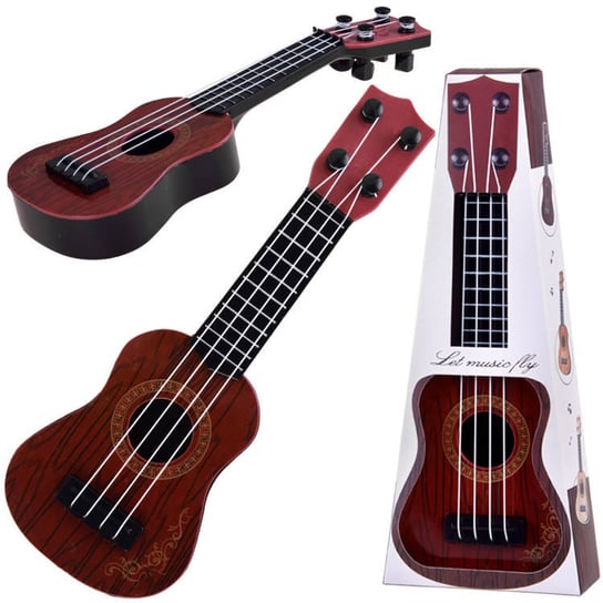 Mini gitarka dla dzieci ukulele 25 cm IN0154 CB Inna marka