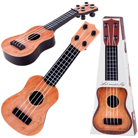 Mini gitarka dla dzieci ukulele 25 cm IN0154 JB Inna marka