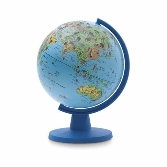 Mini interaktywny globus - SAFARI - Ø 16 cm - Mapowanie zwierząt świata Inna marka