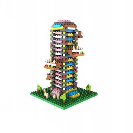 Mini Klocki Architecture Wieża Bungee 320el. Midex