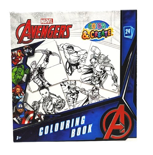 Mini kolorowanka Avengers 24 kartki Inny producent