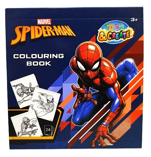 Mini kolorowanka Marvel Spider-Man 24 kartki Inny producent
