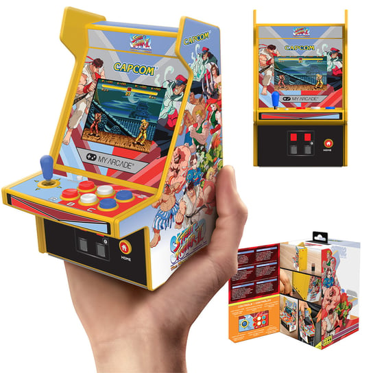 Mini konsola Retro My Arcade DGUNL-4185 Super Street Fighter II 6.75" PRO 