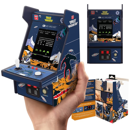 Mini konsola Retro My Arcade DGUNL-7004 Space Invaders 6.75" PRO 