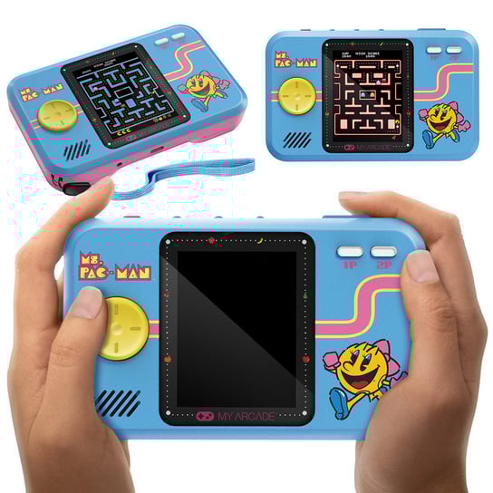 Mini konsola retro przenośna Ms. Pac-Man POCKET PLAYER PRO My Arcade