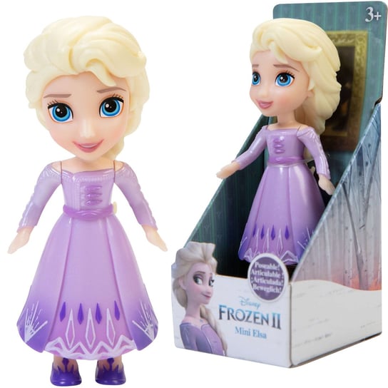 Mini lalka Frozen II Elsa w fioletowej sukience Jakks Pacific
