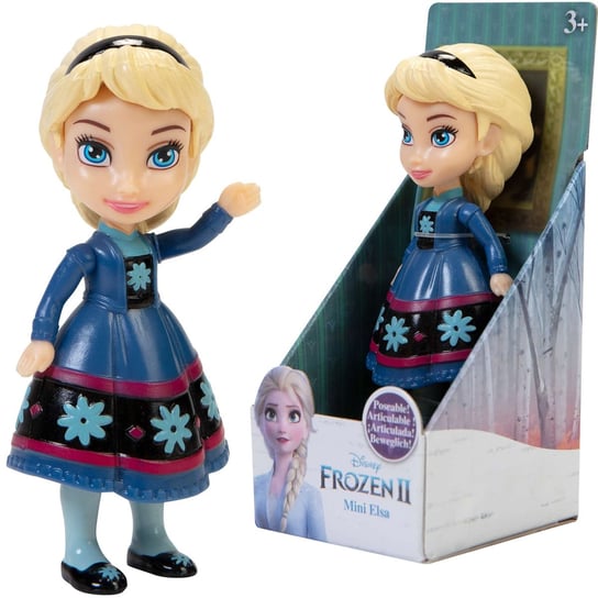 Mini Lalka Frozen Ii Elsa W Granatowej Sukience Jakks Pacific