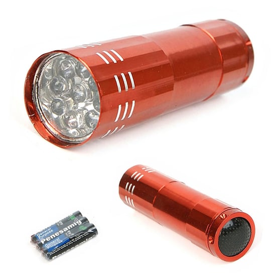 Mini latarka 9 led latarki 15-9 diodowa brelok Inna marka