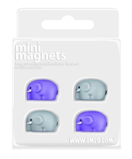 Mini magnesy Słonie 4M2U