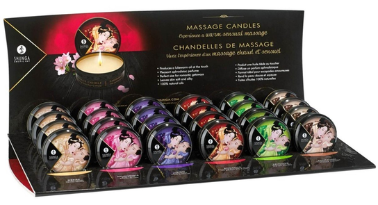 Mini Massage Candle Display Shunga SHUNGA