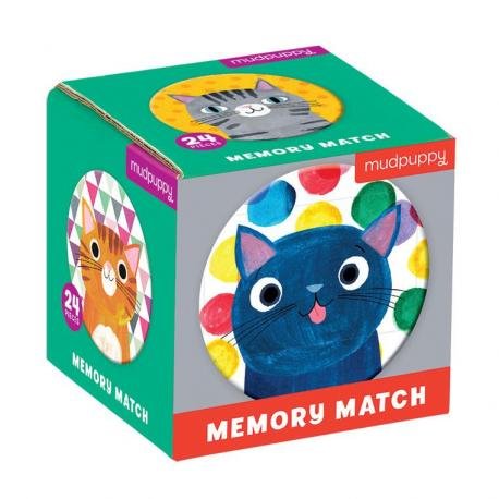 Mini Memory Koty, gra edukacyjna, Mudpuppy Mudpuppy