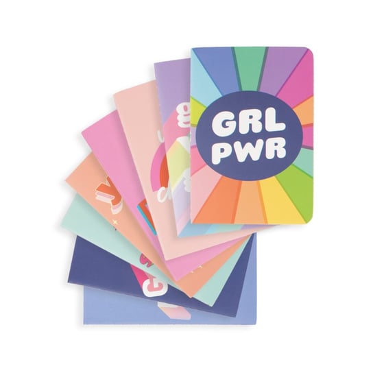 Mini Notesy - Grl Pwr (8 Szt.) Ooly