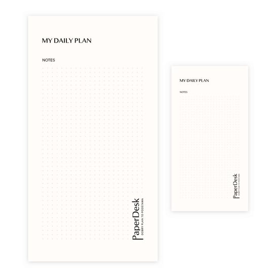 Mini Original Papierowy Planner – Notes PaperDesk