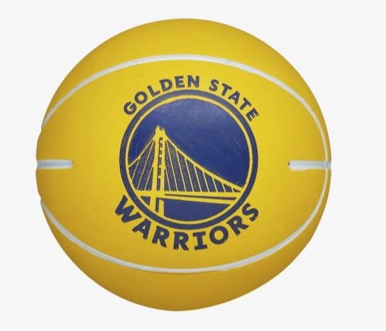 Mini piłka do koszykówki NBA DRIBBLER BSKT Golden State Warriors Wilson