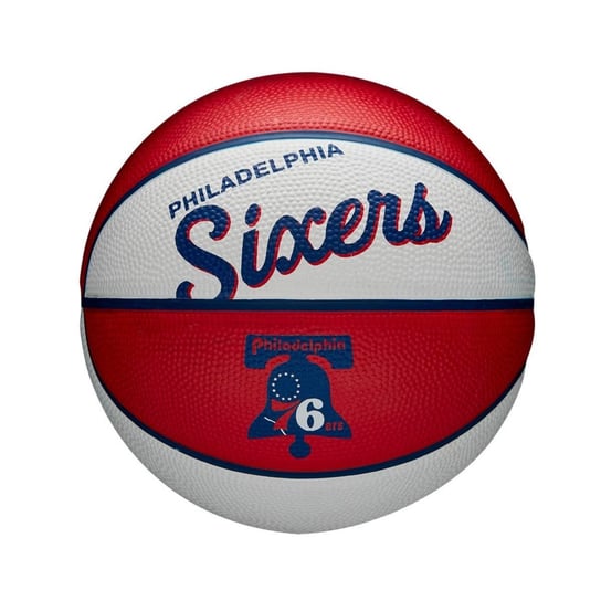 Mini Piłka koszykarska Wilson NBA Philadelphia 76ers - WTB3200XBPHI-3 Wilson