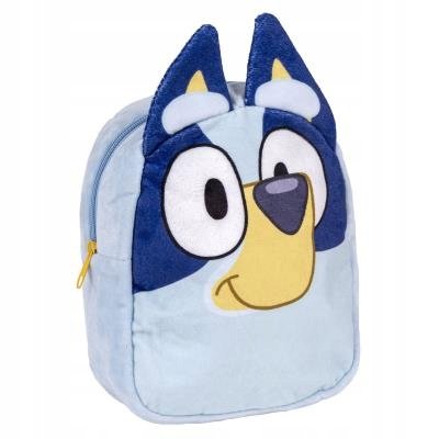 Mini Plecak Przedszkolny Piesek Bluey Z Kieszonką Blu Pluszowy Plecaczek Cerda