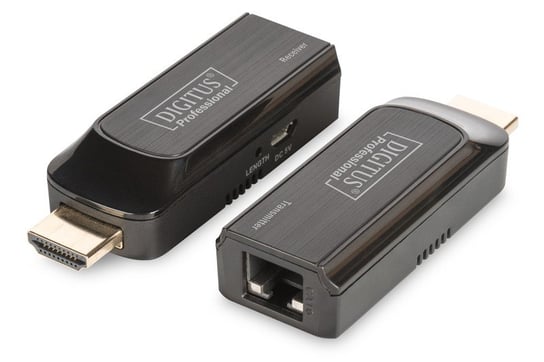 Mini Przedłużacz/Extender HDMI do 50m po skrętce Cat.6/7, 1080p 60Hz FHD, HDCP 1.2, z audio (zestaw) Inna marka