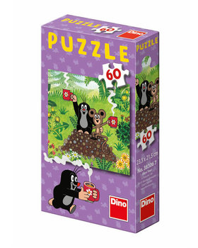 Mini puzzle Myszka jest już zdrowa 60 elementów dla dzieci 5+ Dino Toys