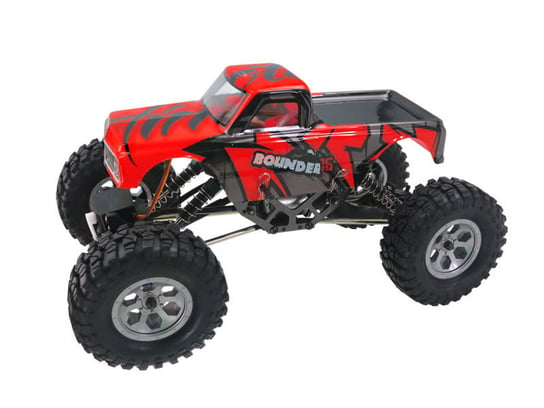Mini Rock Crawler 1:16 4WD 2.4GHz 4CH RTR - czerwony Himoto