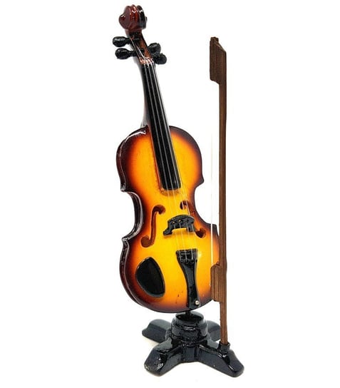 Mini skrzypce, Wysokość 18 cm - MIN-0030 GIFTDECO