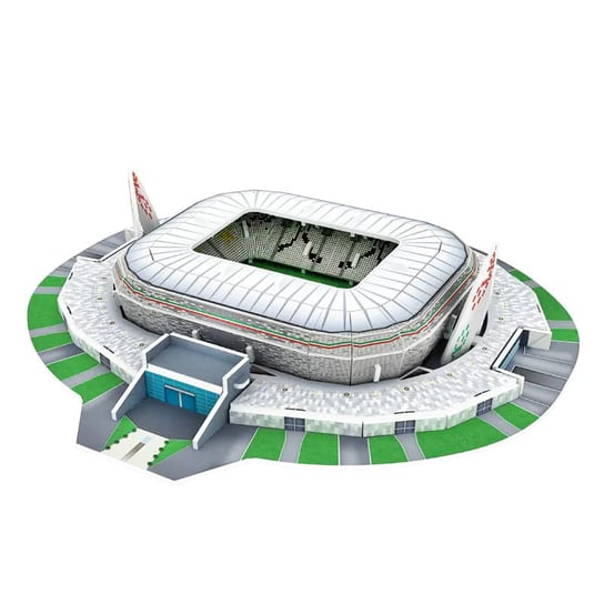 Mini stadion piłkarski - ALLIANZ - Juventus FC - Turyn Puzzle 3D 24 elementy HABARRI