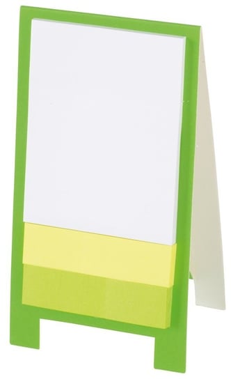 Mini stojak na notatki ADVERT, zielone jabłko UPOMINKARNIA