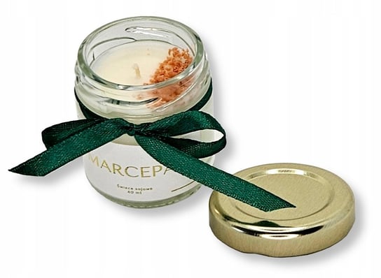 Mini Świeca Sojowa 40 ml ręcznie wykonana śwęta mikołajki - zapach Marcepan Inna marka