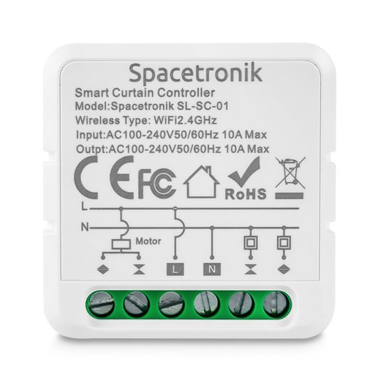 Mini Switch inteligentny przełącznik przełącznik sterownik rolet SMART WiFI Tuya Spacetronik