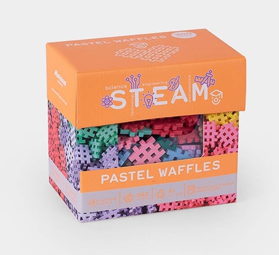 Mini Waffle Pastel 300 el. Klocki konstrukcyjne Marioinex