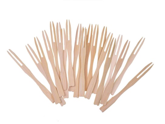 Mini widelczyki bambusowe - 20 szt. Arpex