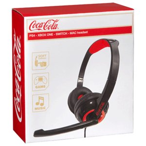 Mini wieloplatformowy zestaw słuchawkowy Coca-Cola PS4-XONE-NSW Game Technologies