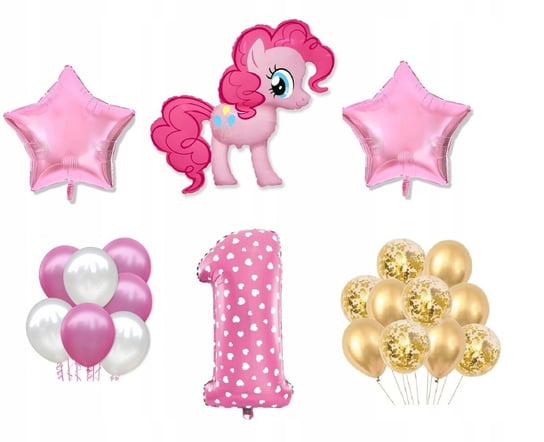Mini Zestaw My Little Pony 1 Urodziny Balony Kucyk Flexmetal